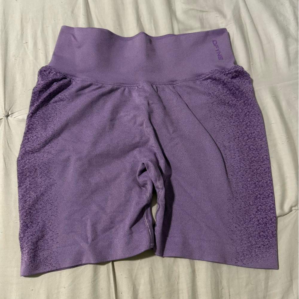 Women's Dfyne Purple Gym Shorts